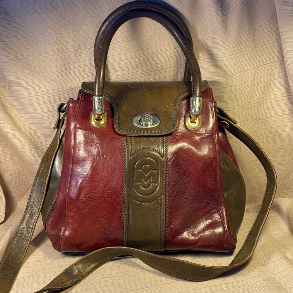 Marino Orlandi made in Italy 🇮🇹 leather bag/purs